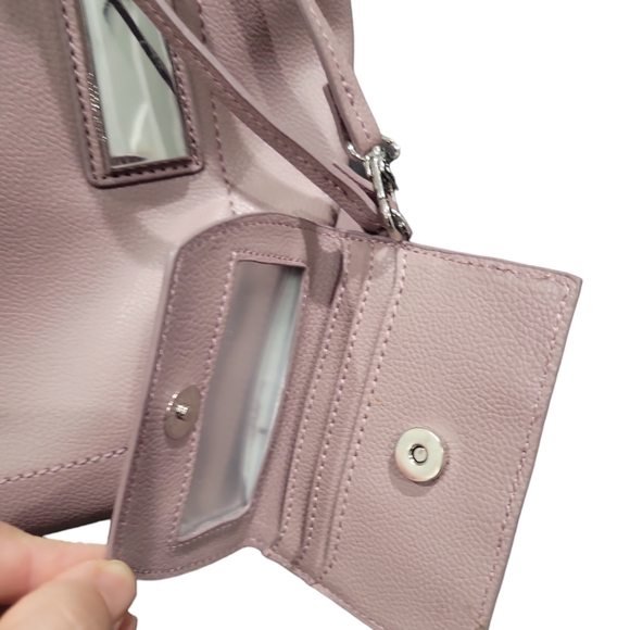 Steve Madden BGrammer Pale Pink Handbag With Optional Shoulder Strap - Picture 9 of 11